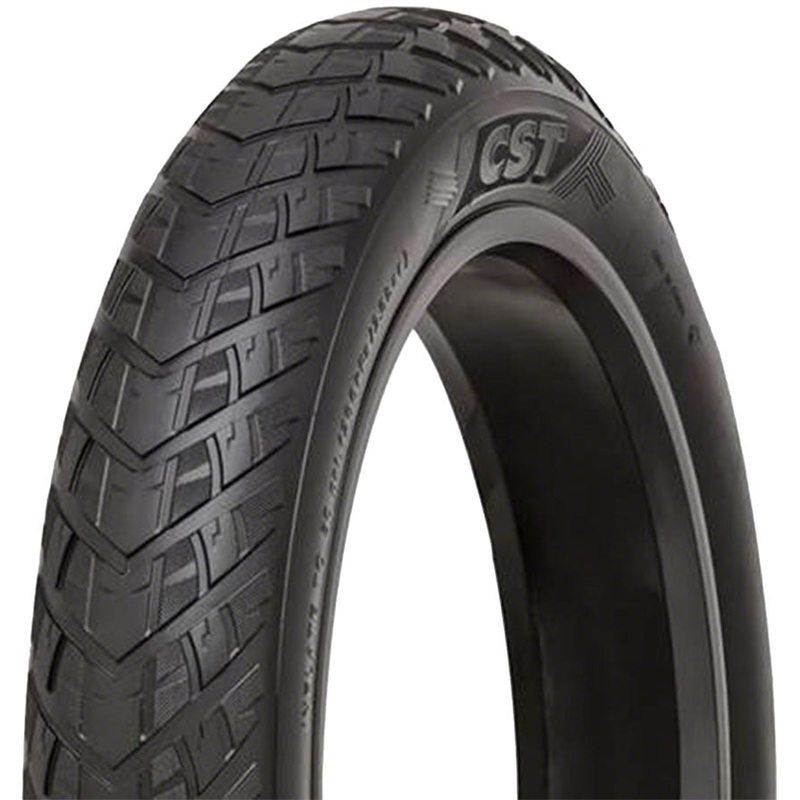 CST Big Boat Tire – 20 x 4, Clincher, Wire, Black, Aramid, Ebike