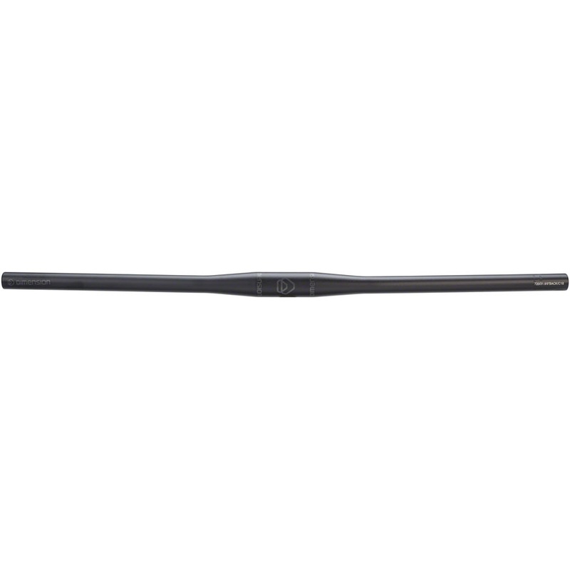 Dimension Mountain Handlebar: Flat, 31.8, 720mm wide, Black