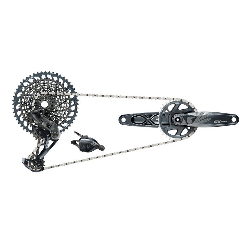 SRAM GX Eagle Groupset – 170mm Boost Crankset, 32t, DUB, Trigger Shifter, Rear Derailleur, 12-Speed 10-52t Cassette and 12-Speed Chain