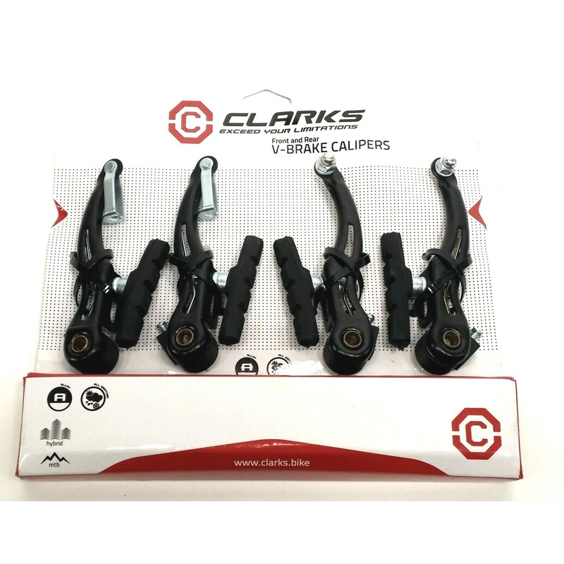 CLARKS 115 V-Brake Front and Rear Bicycle Brake Caliper Set  Abaxo