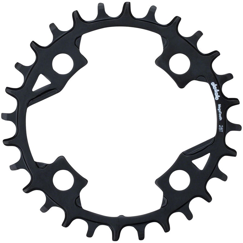 FSA Gamma Pro Mega Tooth Chainring – 28t, 82 BCD, Aluminum, 1 x 11
