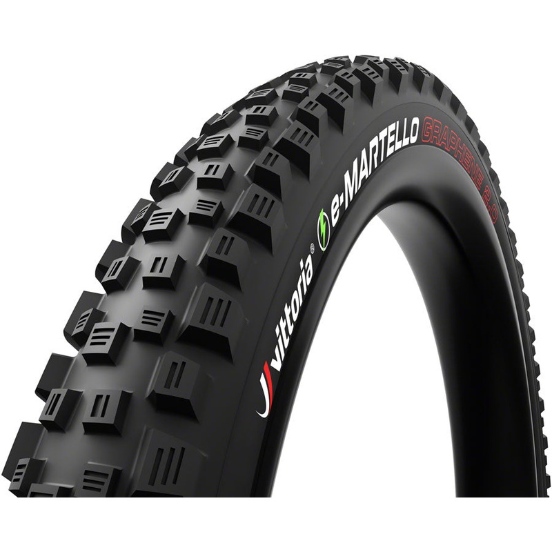 Vittoria e-Martello Tire – 29 x 2.6, Tubeless 2PLY, Folding, Black, G2.0