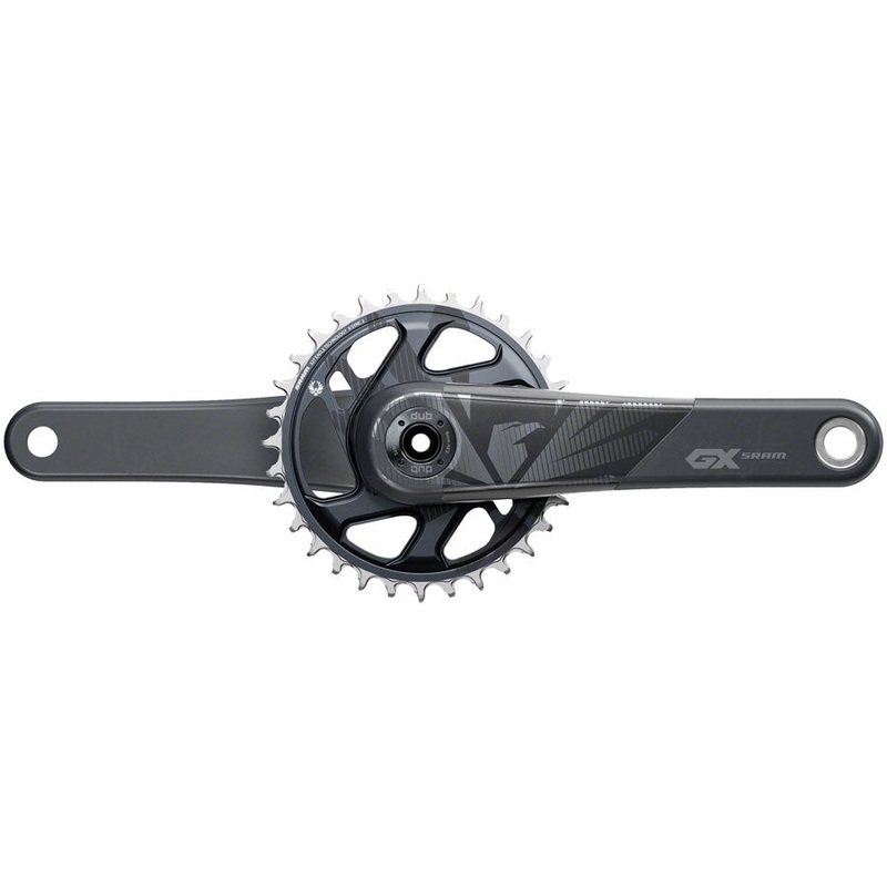 SRAM GX Eagle Carbon Boost Crankset – 170mm, 12-Speed, 32t, Direct Mount, DUB Spindle Interface, Lunar